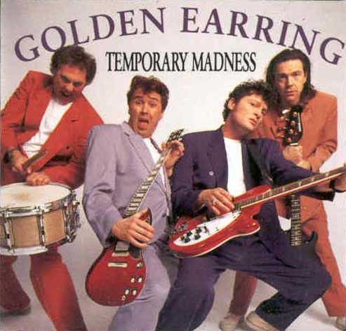 Golden Earring Temporary Madness Dutch cdsingle 1991 front cardboard sleeve
